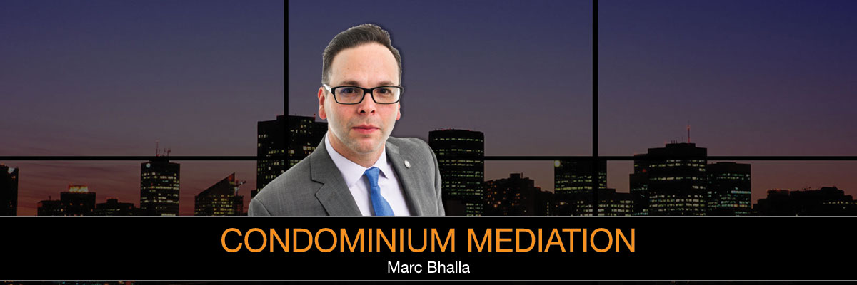 Condominium Mediation with Marc Bhalla
